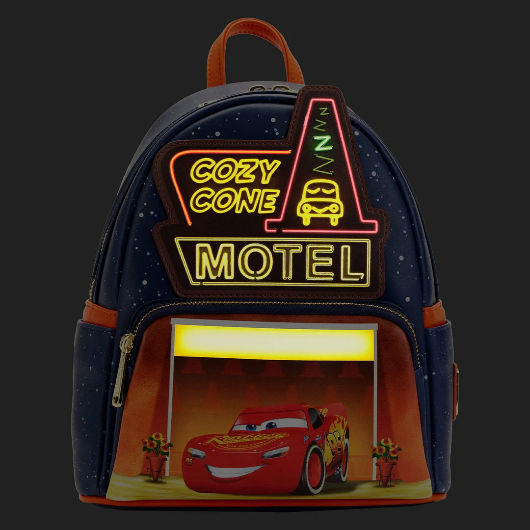 Outlet 🔔 (Coming Soon) Loungefly Disney Pixar Moments Cars Cozy Cone Mini 🎒 Backpack 🛒 4 (Coming Soon) Loungefly Disney Pixar Moments Cars Cozy Cone Mini Backpack