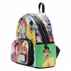 Pre-orders/Coming Soon (COMING SOON) Loungefly Disney Goofy Movie Collage Mini Backpack