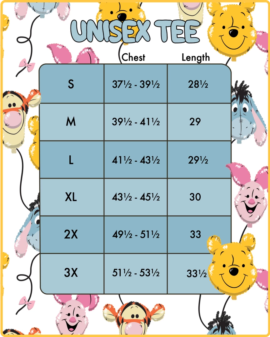 Cheap ๐ Loungefly Disney Winnie The Pooh & Friends Balloons Print Tee In Stock ๐ 5 Loungefly Disney Winnie The Pooh & Friends Balloons Print Tee In Stock