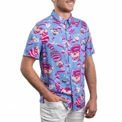 Flash Sale ๐ฅฐ Loungefly Disney Alice In Wonderland Cheshire Cat Camp ๐ Shirt ๐ 13 Loungefly Disney Alice In Wonderland Cheshire Cat Camp Shirt