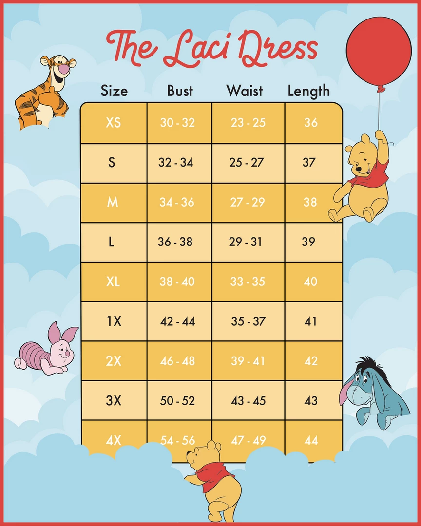 Promo ๐ Stitch Shoppe By Loungefly Disney Winnie The Pooh Up In The Clouds "Laci" ๐ Dress In Stock ๐ฅฐ 19 Stitch Shoppe By Loungefly Disney Winnie The Pooh Up In The Clouds "Laci" Dress In Stock