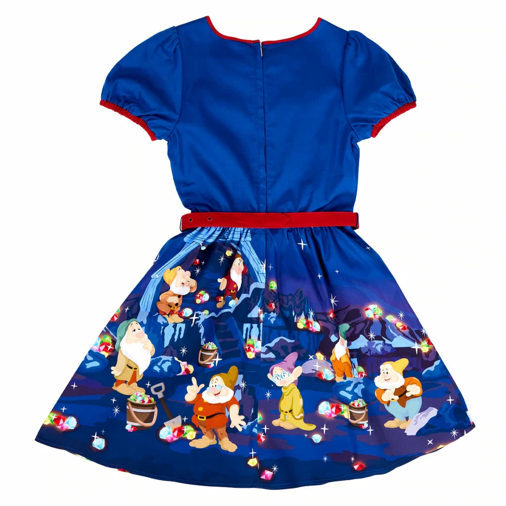 Brand new ❤️ In Stock Stitch Shoppe By Loungefly Disney Snow White "Lauren" 👗 Dress 👍 4 In Stock Stitch Shoppe By Loungefly Disney Snow White "Lauren" Dress