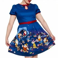 Brand new ❤️ In Stock Stitch Shoppe By Loungefly Disney Snow White "Lauren" 👗 Dress 👍 21 In Stock Stitch Shoppe By Loungefly Disney Snow White