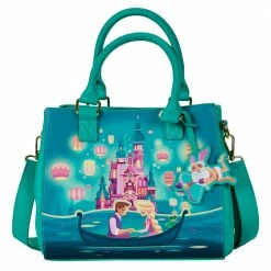 Loungefly Disney Tangled Rapunzel Castle Series Crossbody