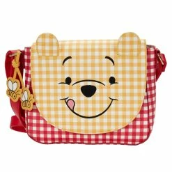 Loungefly Disney Winnie The Pooh Gingham Crossbody Bag