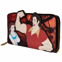 Loungefly Disney Villains Scene Beauty And The Beast Gaston Wallet