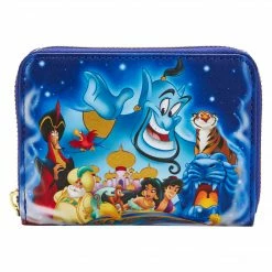 Pre-orders/Coming Soon (COMING SOON) Loungefly Disney Aladdin 30th Anniversary Wallet