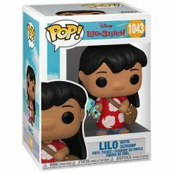Funko Disney Lilo & Stitch Lilo W/Scrump Pop! Vinyl Figure