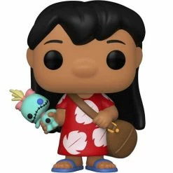 Funko Disney Lilo & Stitch Lilo W/Scrump Pop! Vinyl Figure