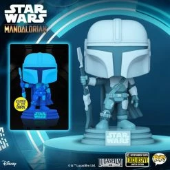Funko Star Wars: The Mandalorian Hologram Glow In The Dark Pop! Vinyl Figure Exclusive