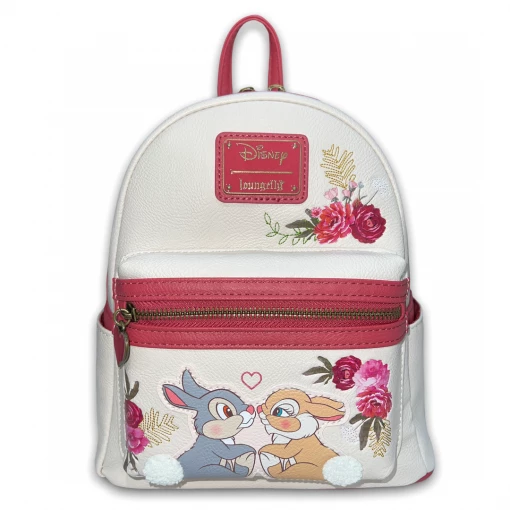 Exclusives Grotto Treasures Exclusive - Loungefly Disney Bambi Thumper & Miss Bunny Floral Mini Backpack