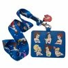 Loungefly Disney Little Mermaid With Sisters Lanyard With Cardholder