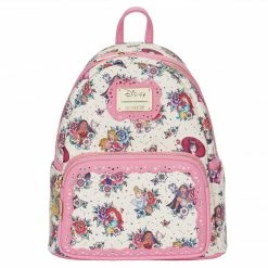 Loungefly Disney Princess Tattoo AOP Mini Backpack